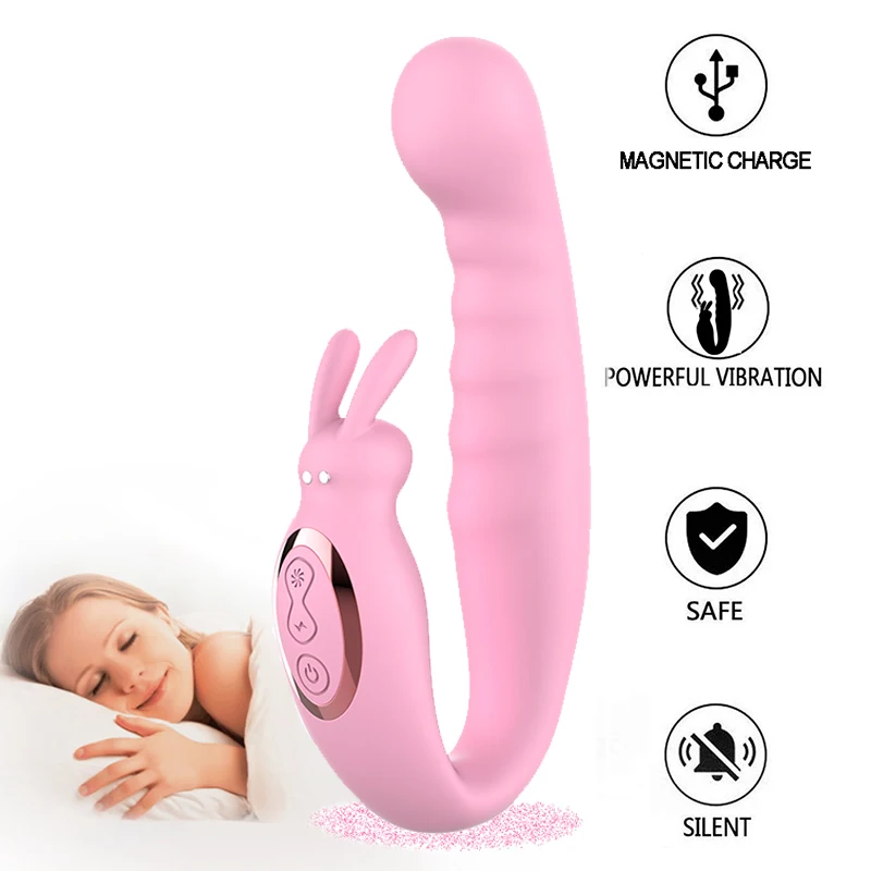 10 Seeds Dual Motors Big Butterfly Rabbit Vibrators