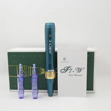 Электрический беспроводной уход за кожей, уход за кожей, микро крошечные иглы, стимулирующие макияж, татуировка, губы, профессиональная фиксация, удаление шрамов