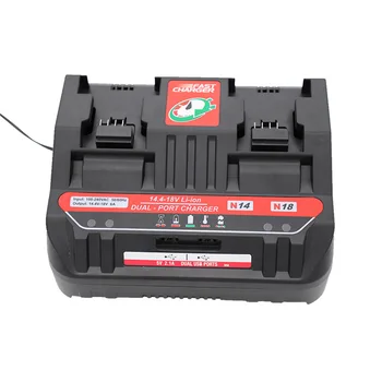 

USB Dual Battery Charger for Milwaukee 14.4V 18V M18 48-59-1812 Li-ion Battery