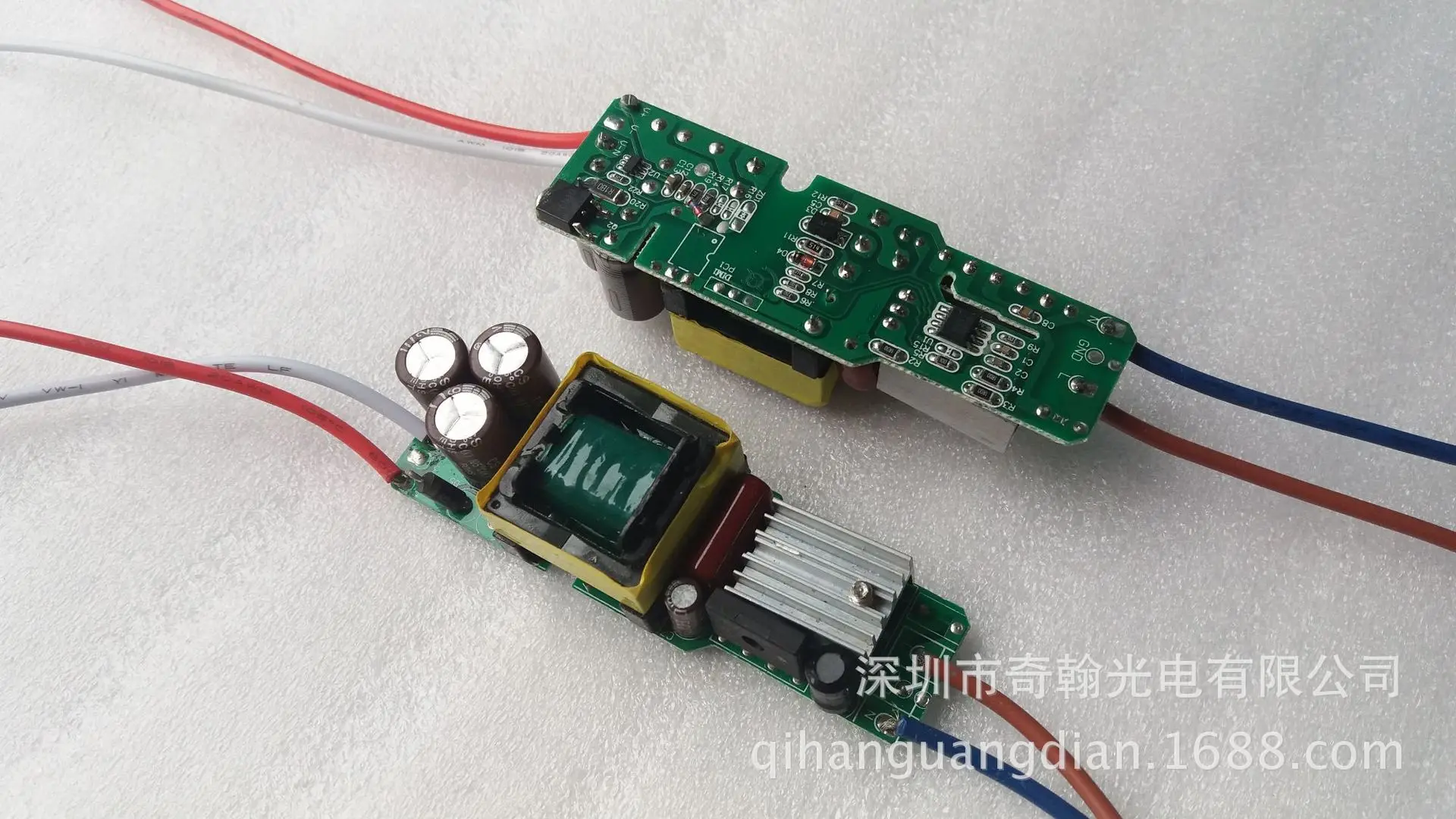 Qi han Opto-electronic QH-40LPN16-25X2 16-25 String 0.42A полуалюминиевый водонепроницаемый светодиодный источник постоянного тока