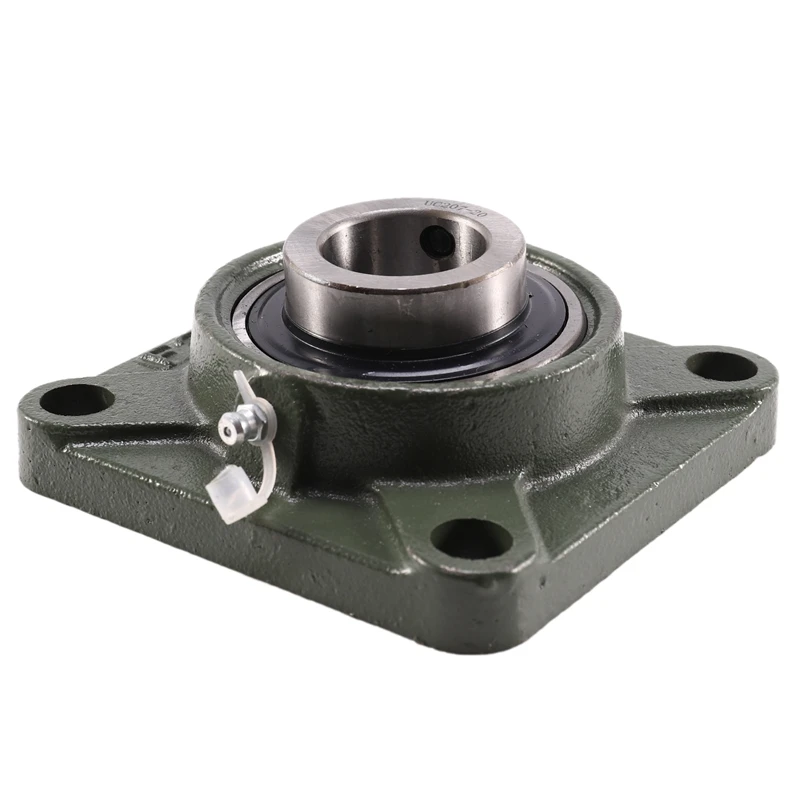 

1PCS UCF207-20 Pillow Block Flange Bearing 1-1/4 Inch Bore 4 Bolt Solid Base