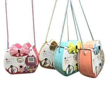 

Kids Kitchen Toys for Girls Simulation Pretend Play Do House Educational Princess Makeup Handbag