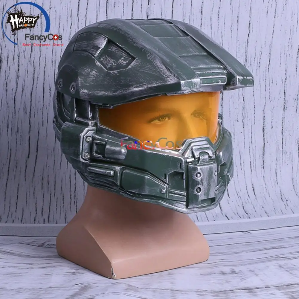 Halo 4: вперед до рассвета косплей главный шлем Хэллоуин кепка маска из ПВХ