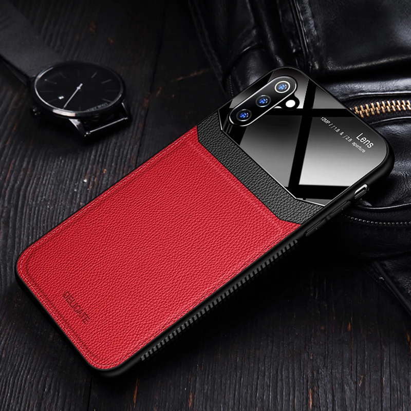 Чехол, для samsung Galaxy Note 10 Pro Note10, кожаный зеркальный Силиконовый противоударный чехол для телефона, Роскошный милый чехол s