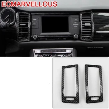

Auto Control System Gear Outlet Air Conditioner Storage Box Automobile Modified Car Styling Protecter 18 19 FOR Skoda Kodiaq