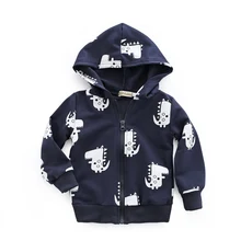 Весенне-осенняя одежда для малышей Детская одежда с капюшоном Детский костюм для подвижных игр, повседневная детская одежда для мальчиков Детский свитер куртка для младенцев