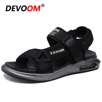 

2020 Summer Hiking Sandals Men Outdoor Beach Sandalias Hombre Air Cushion Sport Sandals Trekking Shoes Soft Sneakers Slippers 44