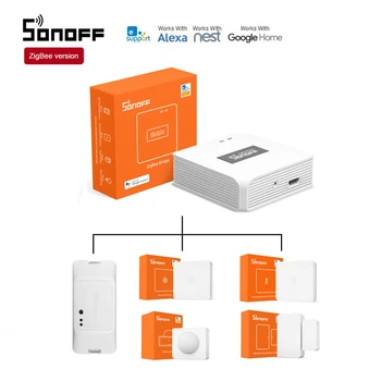 

SONOFF Zigbee Bridge / SNZB-01 / SNZB-02 / SNZB-03 / SNZB-04 / BASICZBR3 Smart Home Device Work with Alexa Amazon Google Home