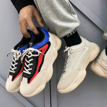 

Fashion Men's sneakers Breathable Mesh Shoes Sneakers Spring New Korean Men's Sports Shoes Running Shoes J3-02