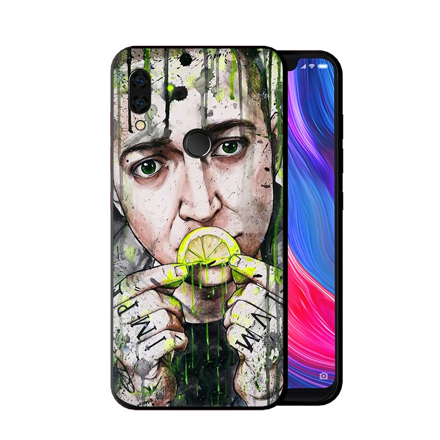 EWAU российский рэпер оксимирон силиконовый чехол для телефона для Xiaomi Redmi Note 4 4X5, 6, 7, 8 Pro 5A prime - Цвет: B8