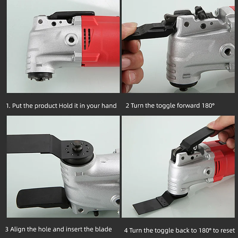 Multi-function Tool Variable Speed Renovator Electric Home Decoration TrimmerVariable Woodworking Tool 220V 2