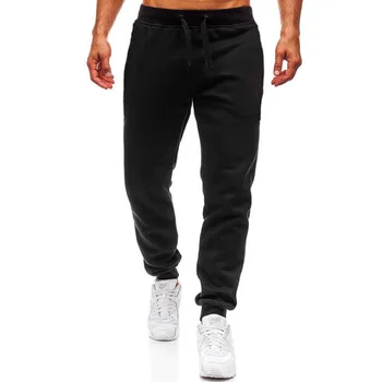 

New casual pants men's European and American style casual contrast color stitching sports trousers 2XL