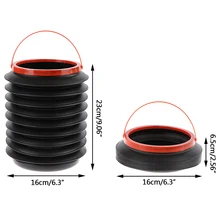 Многофункциональное выдвижное складное ведро для воды, Автомобильное Мусорное ведро, автомобильное ведро для хранения, портативное ведро для рыбалки на открытом воздухе