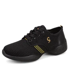 Hot Sale 2021 Women Sport Dance Shoe Feature Soft Outsole Breathable Sneaker Fashion Lady Practice Shoes Modern Dance Jazz Shoes
