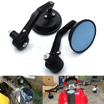 

Universal 7/8 "Motorcycle Rearview Mirror Handle Rod End Mirror For Yamaha FZ1 FAZER FZ6 FZ6R FZ8 XJ6 MT-07 MT-09 FZ9 FZ-09