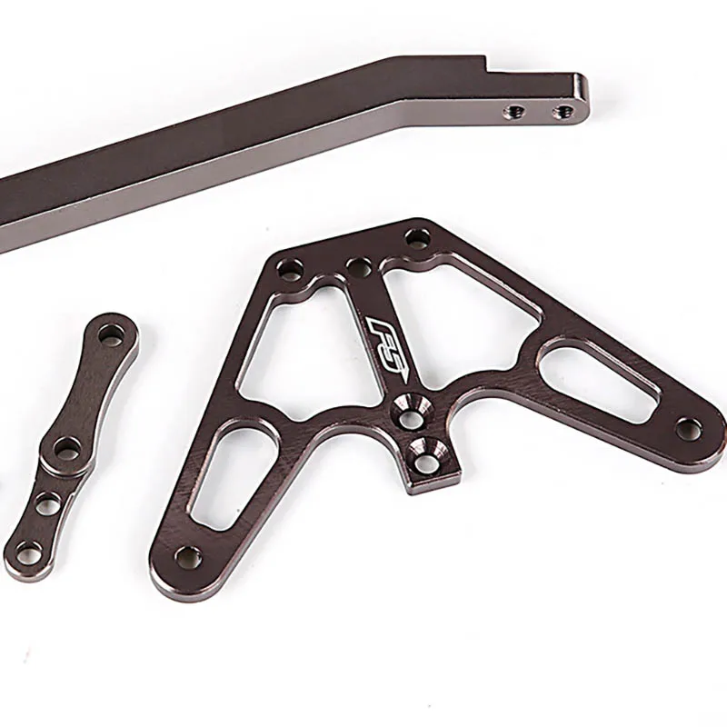 

CNC Alloy Metal Front Support Kit for 1/5 scale Rovan ROFUN F5 4WD ON ROAD MCD XS5 Rofun Accessories