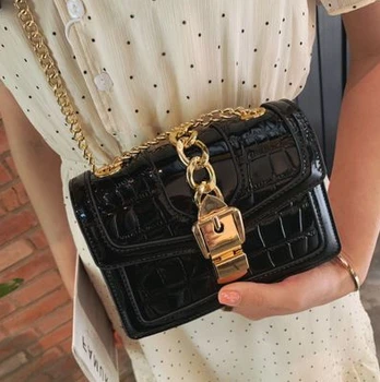 

crocodile Women's PU Leather Casual Tote Bag Boston Shoulder Bag Contrast Color Purses and Handbags