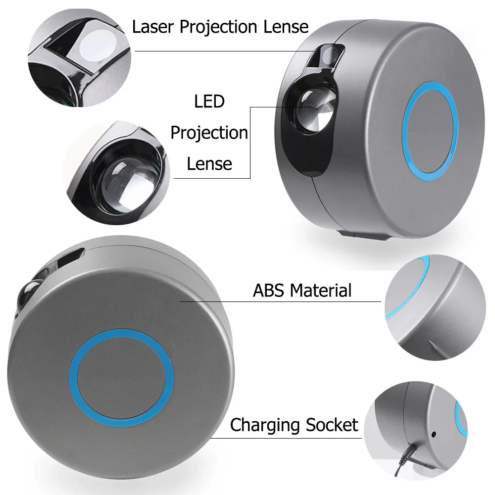 Star Projector Galaxy Lamp Space Light Galaxy Projector Starry Laser Planetary Projector Bedroom Decor Novelty Lighting