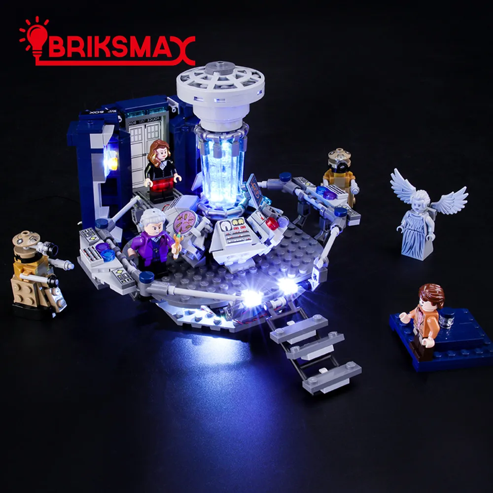 Комплект для светодиодсветильник Ки BriksMax серии Доктор Кто строительные блоки