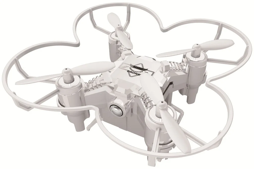 

Pocket Elf Fq777 124 + Mini Quadcopter Night with LED Light Aircraft Twin Accelerator Model