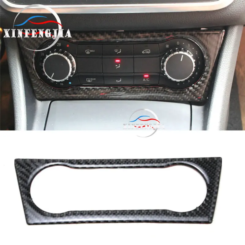 Для Mercedes-Benz CLA A GLA Class C117 W176 X156 13-17 карбоновый центральный переключатель переменного тока накладка