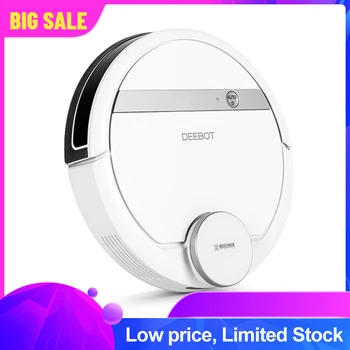 

Big Sale ECOVACS DEEBOT DE55 Robot Vacuum Cleaner Intelligent Cleaner Robot Wifi APP Control For Home
