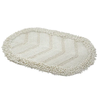 

Solid Cotton Chenille Absorbent Floor Door Mats Oval Area Rug Seat Mat Small Carpet Kitchen Bathroom Doormat Home Decor Supplies