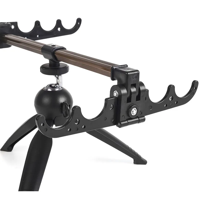 

Fishing Rod Stand Aluminum Alloy Fishing Pole Pod Holder Bracket Stand Rack Fish