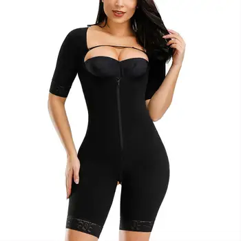 

Women Slimming Underwear Full Body Shaper Tummy Control Waist Trainer Postpartum Recovery Butt Lifter Shapewear Bodysuits Lace
