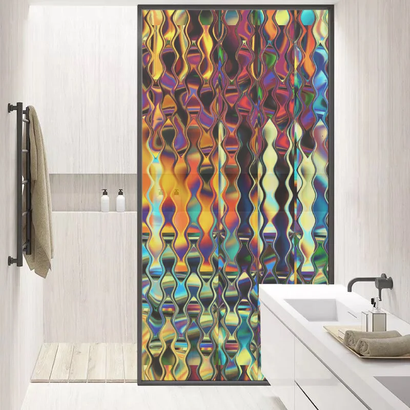 90cmx58cm Антистатическое электрическое стекло, гранты для затенения, унитаз, душевая комната, стекло, толкатель, двери и окна, 90 см x 58 см - Цвет: 90cmx58cm