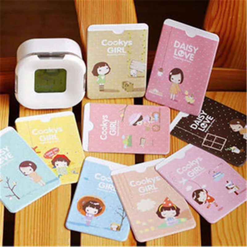 DL Taobao gift card sets hand painted cartoon cute girl Korean cute