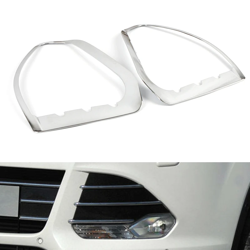 

Хром для передних противотумансветильник Фар Ford Kuga Escape 2013, 2014, 2015, 2016