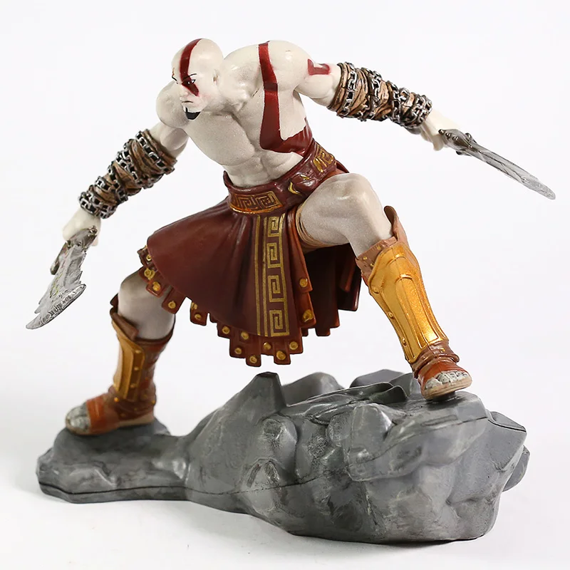 God of war 4th 3 призрак Спарты Кратос Статуэтка из ПВХ фигурка Коллекционная модель игрушки