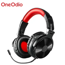 OneAudio беспроводные Bluetooth наушники с расширенным Микрофоном Hi-Fi стерео Беспроводная Bluetooth 4,1 игровая гарнитура для телефона компьютера ПК