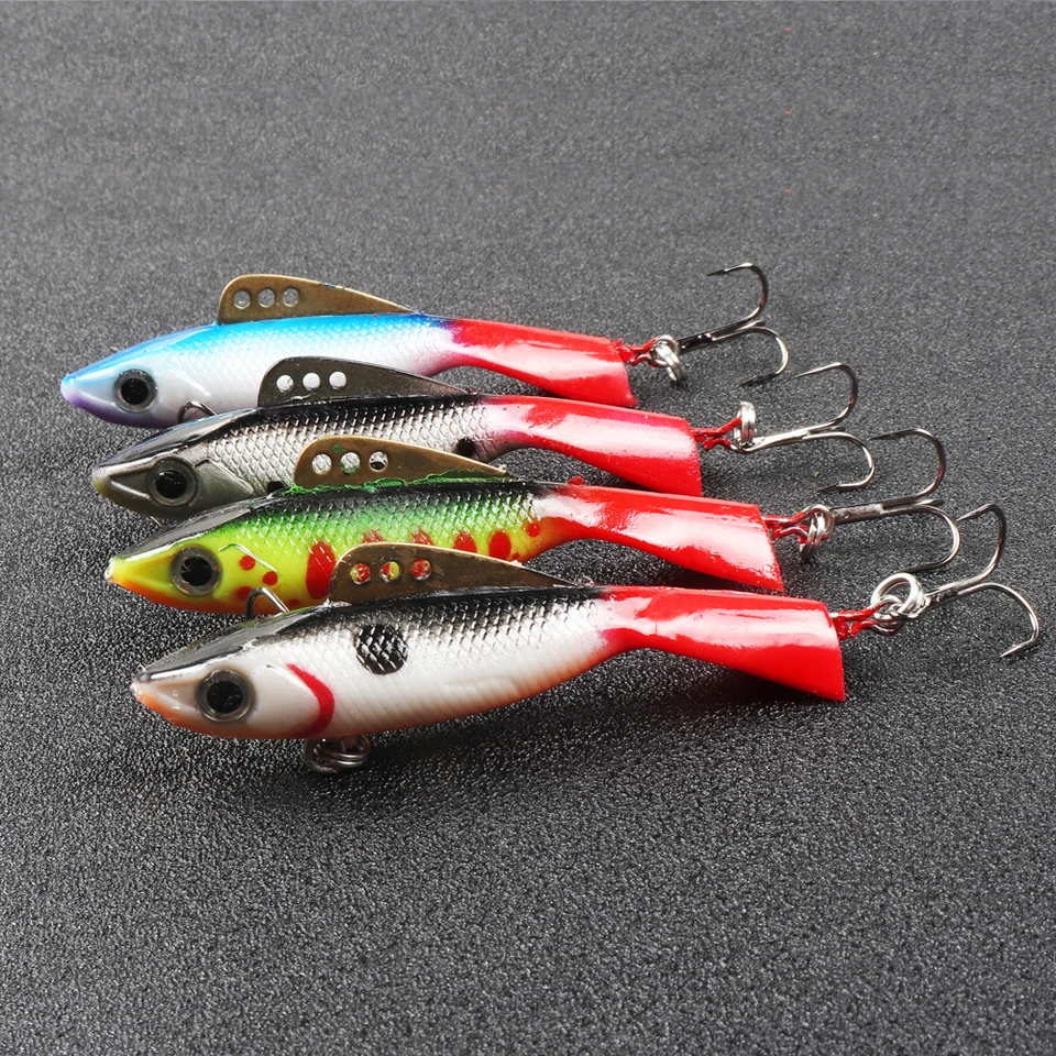 Esca Da Pesca 5 Pezzi Bilanciatore Pesca Invernale Sul Ghiaccio