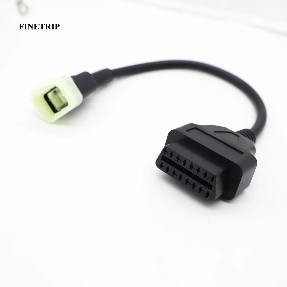 OBD2 16pin Convert Cord for KTM 6 Pin To Obd 16 Pin Adapter for Kawasaki Motorcycle Motorbikes ECU 6pin Cable