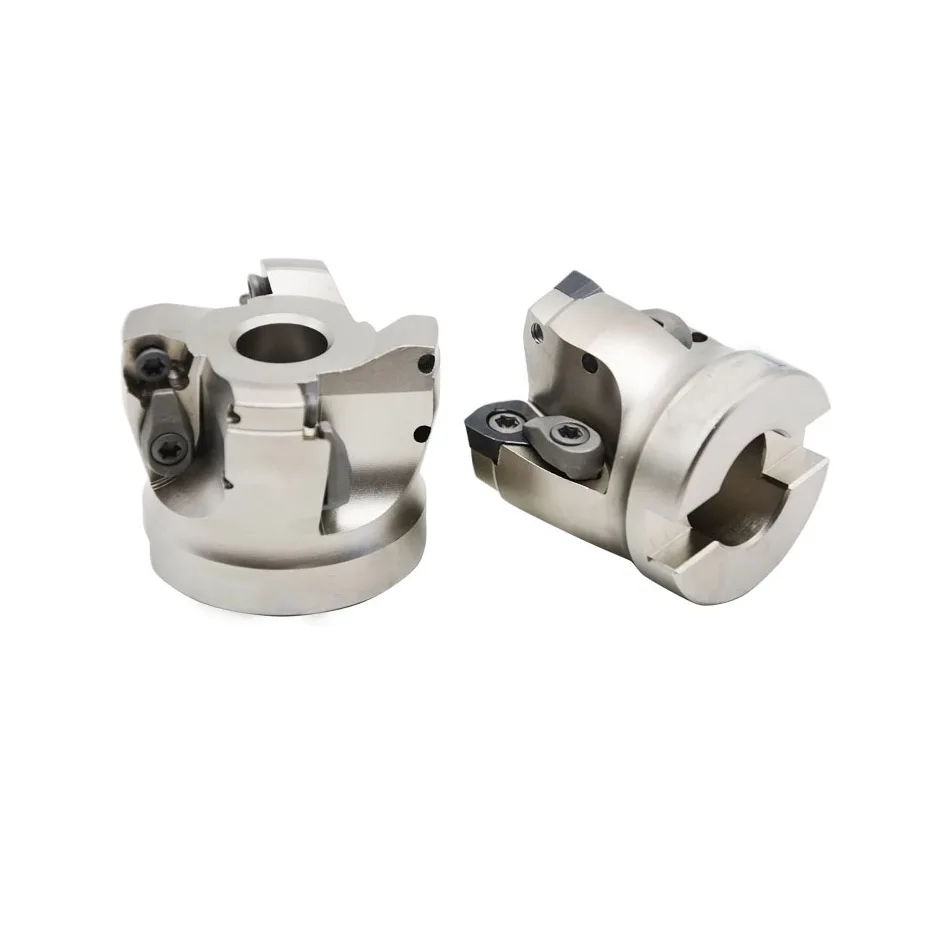 

SKS50/63/80/100mm for WDMW080520 Fast feed high efficiency roughing R3 milling cutter head,Axial Machining Cutter Head