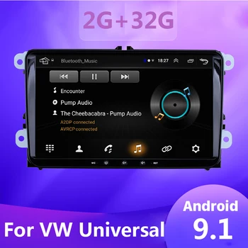 

2G+32G 9 inch 2Din Android 9.1 Car Multimedia player For VW/Volkswagen/Golf/Tiguan/Passat/b6 b5 Auto Radio GPS Navigation Stereo
