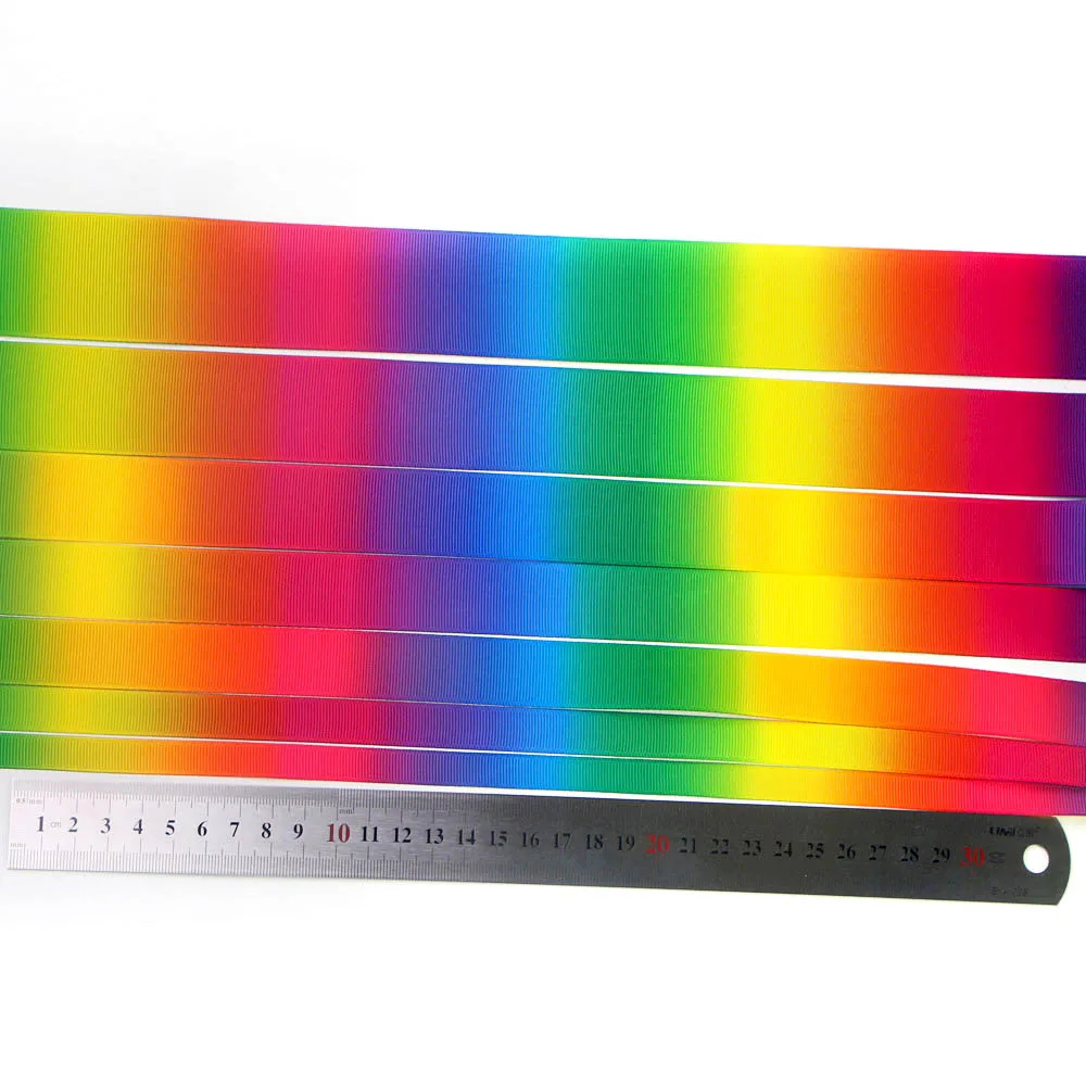 Ленты с радужным градиентом 5 ярдов|Ленты| |