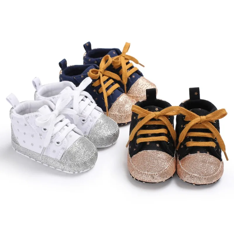 

Baby Boy Girl The First Walker Children's Dot Lace Shoes Baby Casual Non-Slip Fashion Toddler shoes Kid Shoes