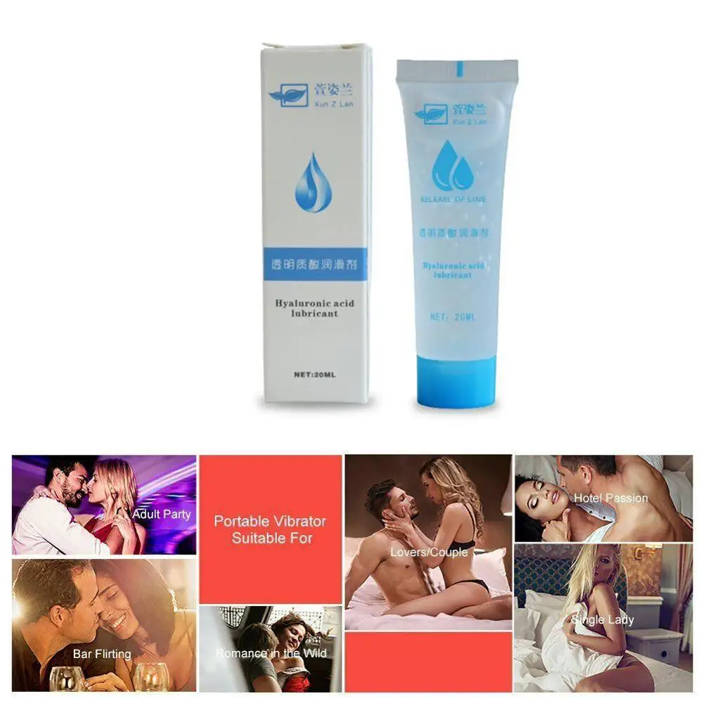 Лубрикант для анального секса на водной основе Шелковый съедобный лубрикант