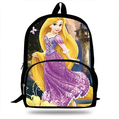 16 дюймов мультфильм запутанный Рапунцель Принцесса школьный рюкзак для девочек-подростков популярный аниме печать рюкзак для детей студентов Mochila