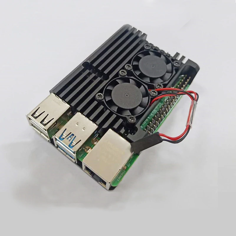 Новый базовый дизайн для Raspberry Pi 4 металлический корпус Защитная коробка корпус