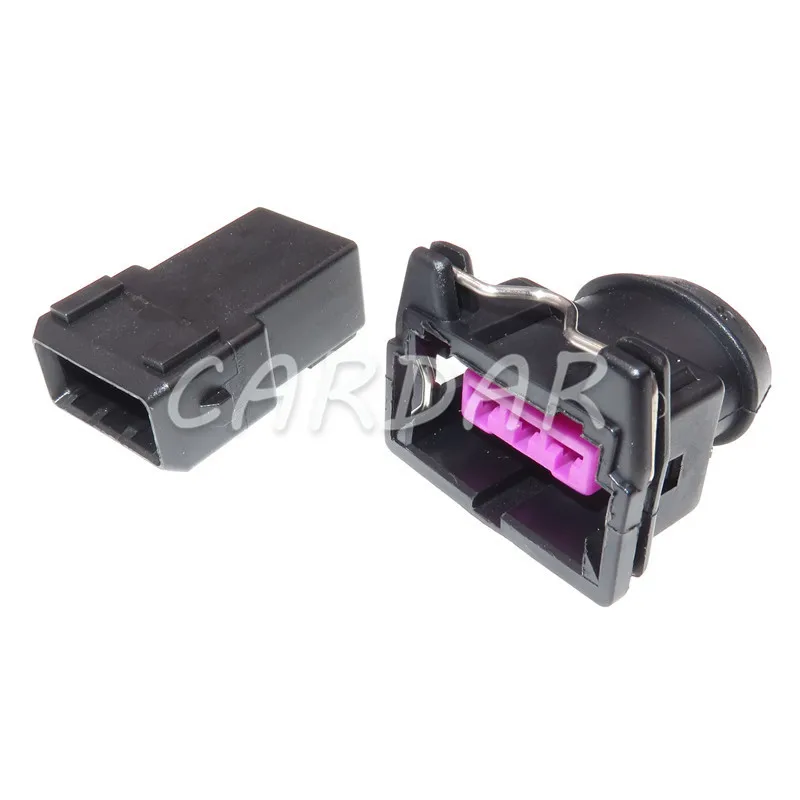 

1 Set 3 Pin Stepping Motor Idling Engine Socket Electrical Wire Connector For Bosch EV1 Auto Plug