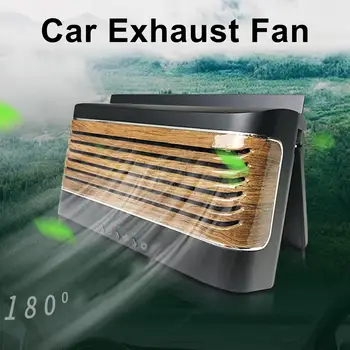 Car Exhaust Fan Solar Powered Car Ventilator Cooling Fan Ventilation Fans Car Radiator Suitable Car Fan Cooling Accessories 1
