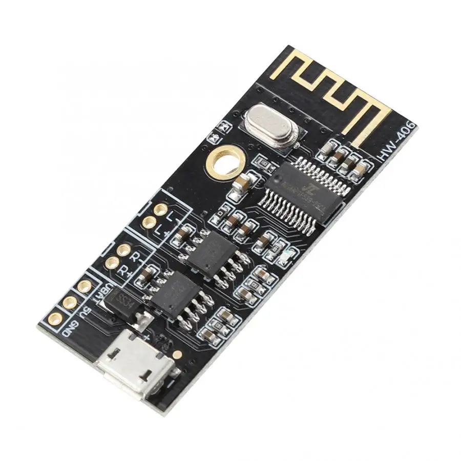 

amplifier board HW-406 Bluetooth 4.2 Audio Stereo Wireless Speaker Receiver Module Power Amplifier sonorisation