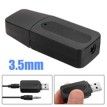 

3.5mm Aux Audio Stereo Car Music Receiver Adapter Mini Wireless USB Car bluetooth Receiver Kit For Android IOS Mobile Phones