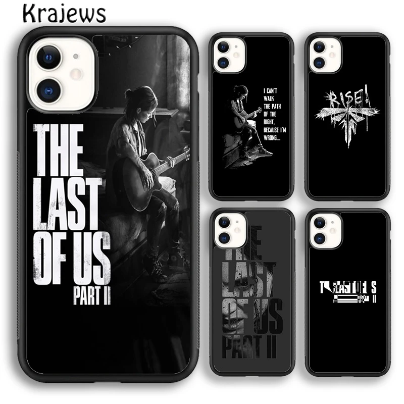 Krajews последний из нас часть 2 чехол для телефона iPhone 5 SE 6s 7 8 plus X XR XS 11 12 pro max Samsung Galaxy