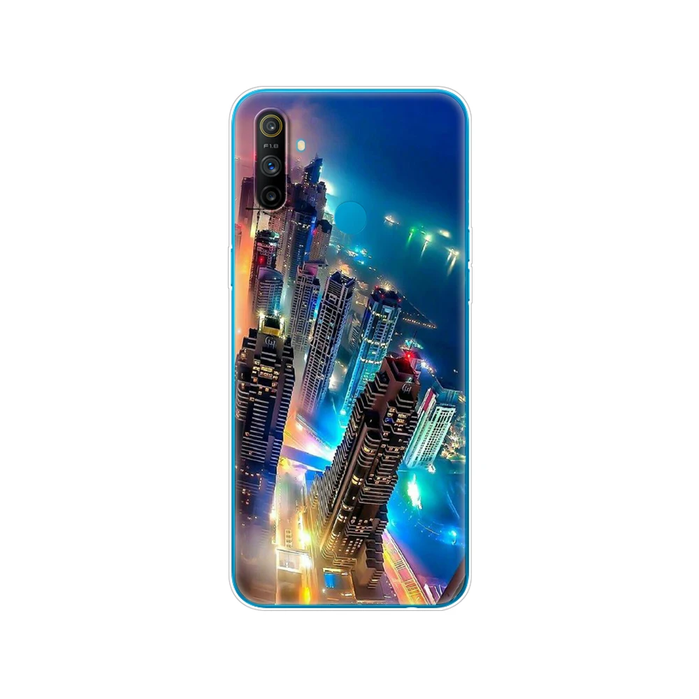 For Realme C3 Case Soft Silicon TPU Back For OPPO Realme C3 Realme c3 Protective Phone Cover Coque Capa Funda 6.5inch cat dog cases for oppo cases Cases For OPPO