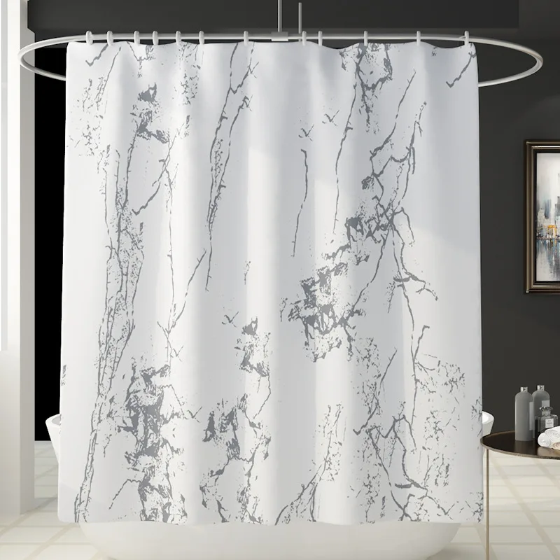 Zeegle коврик для ванной комнаты моющийся ванный экран душевая занавеска в комплекте полосатый набор ковриков для ванной комнаты декор поглощение коврик для ног - Цвет: YL218
